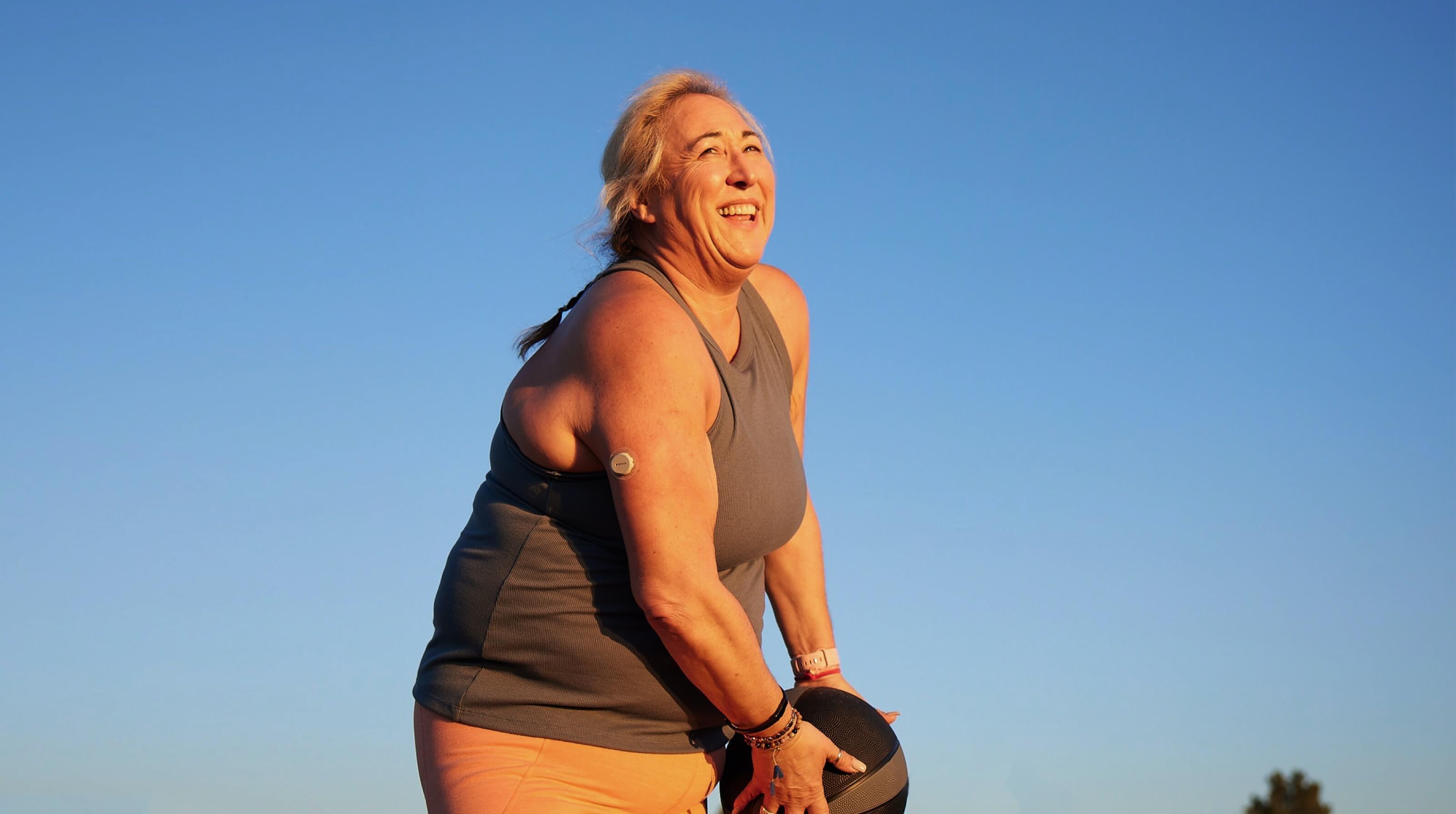 Näe Dexcom G7 toiminnassa